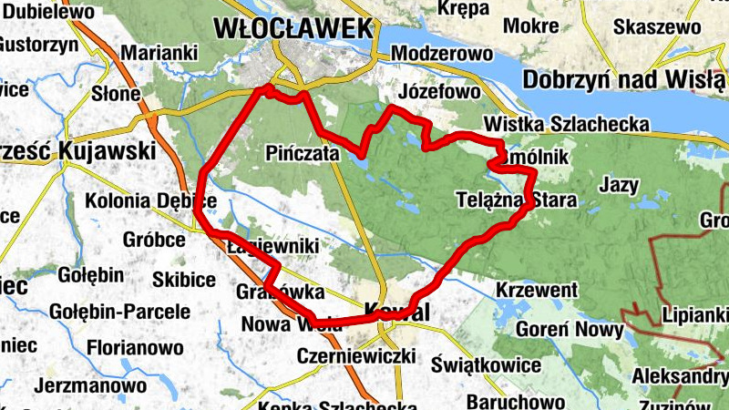 Nowa Wieś - Kowal - Włocławek - ATU