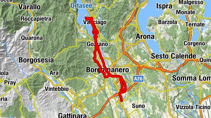 Cressa-Fontaneto - Santuario della Madonna delle Grazie - Hostaria della Macina - Chiesa della Madonna di Caristo