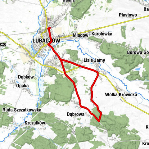Lubaczów - Bar Jadło u Króla - Kościół pw. Świętego Stanisława Biskupa w Lubaczowie - Kaplica Świętego Jana Pawła II na Misztalach