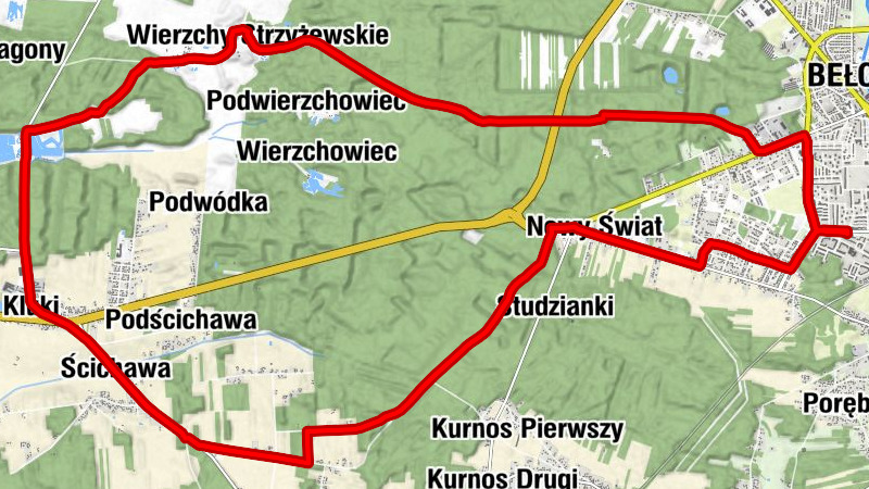 Bełchatów - Folus - Kościół Najświętszej Maryi Panny Królowej Polski