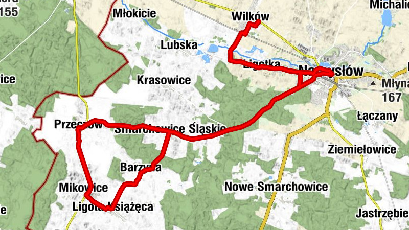 Wilków - Kościół Zielonoświątkowy "Zbór Kanaan" - Kaplica cmentarna - Kościół filialny pw. Świętego Krzyża
