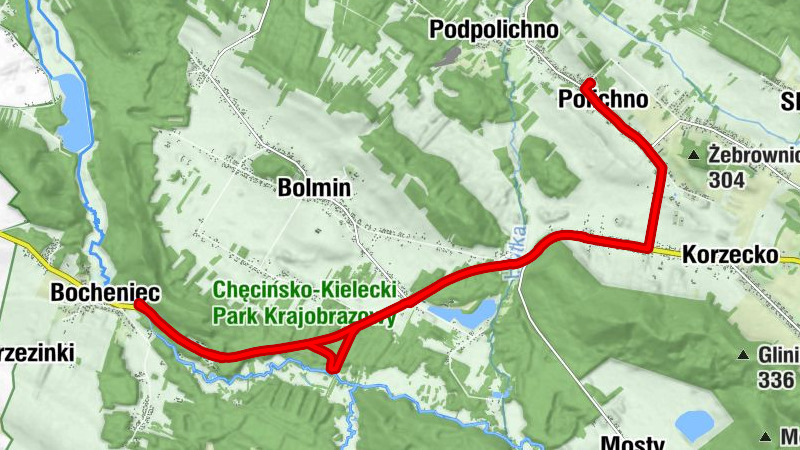 Kościół pw. Matki Bożej Anielskiej w Polichnie - Polichno - Zarośle - Jedlnica