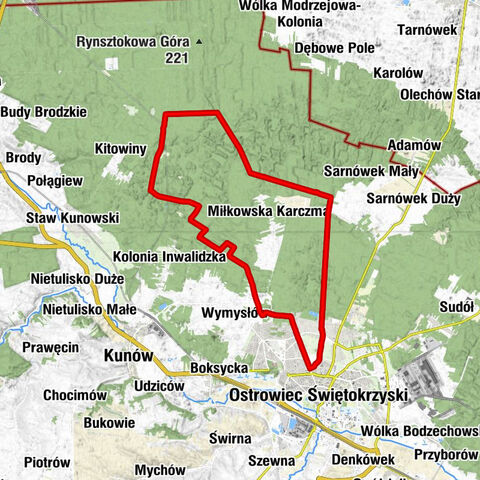 Osiedle Pułanki - Ostrowiec Świętokrzyski - Kolonie Dudy - Kaplica pw. Świętej Katarzyny