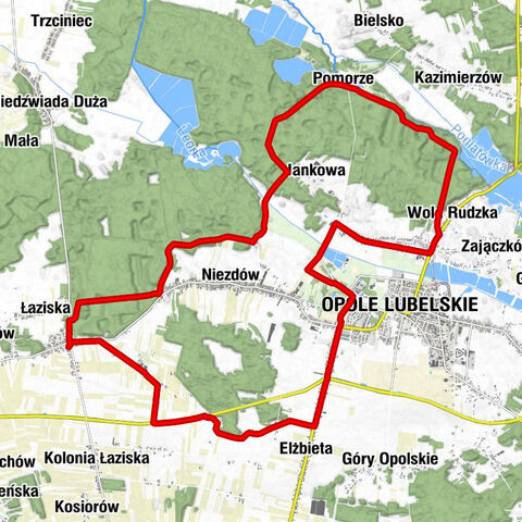 Łaziska-Majątek - Łaziska - Opole Lubelskie - Kaplica filialna w Łaziskach