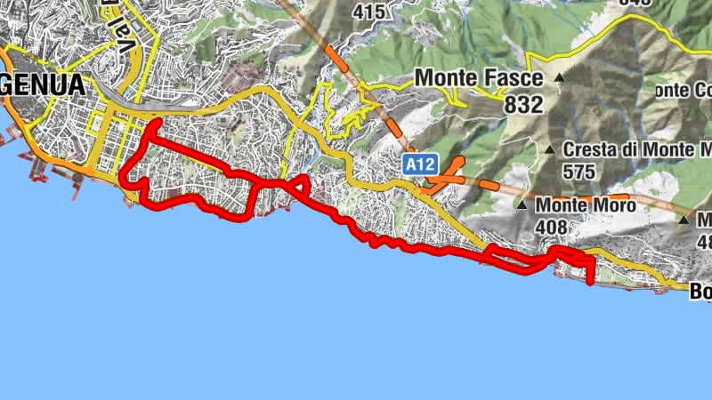 Genova Nervi - Chiesa plebana di San Siro - Chiesa della Santissima Annunziata di Sturla - Chiesa di Santa Maria Assunta