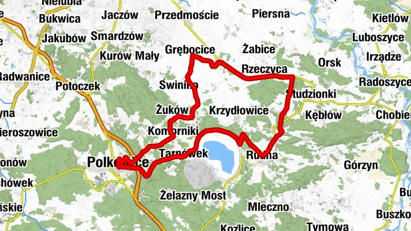 Osiedle Centrum - Łysica - Kościół pw. Świętej Urszuli - Polkowice