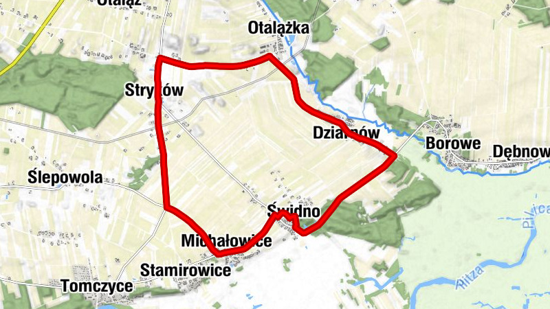 Stryków - Kościół pw. Wszystkich Świętych - Otalążka