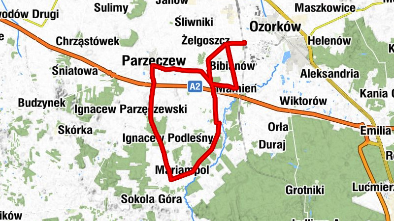 Ozorków - Julianki - Kościół św. Rocha - Parzęczew
