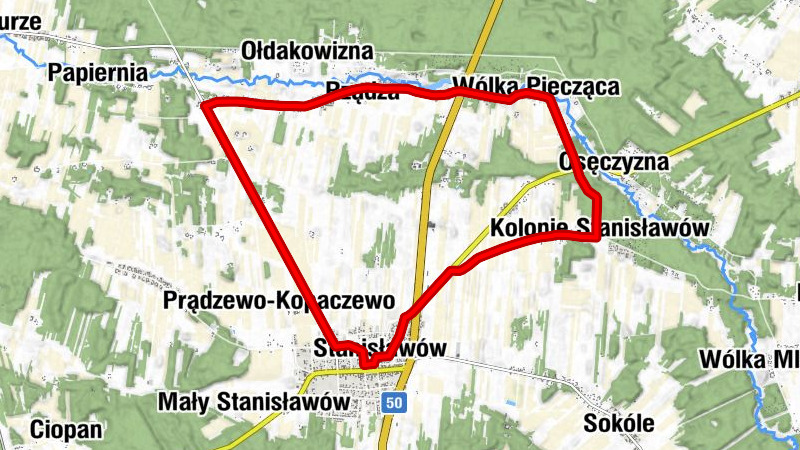 Stanisławów - Kolonie Stanisławów - Osęczyzna