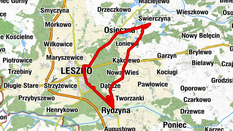 Osieczna - Leszno - Kościół św. Katarzyny Aleksandryjskiej - Kościół pw. Wszystkich Świętych
