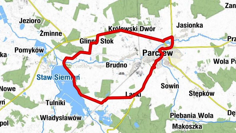 Wyjazd "Bistro" - Parczew - Szlachta - Laski