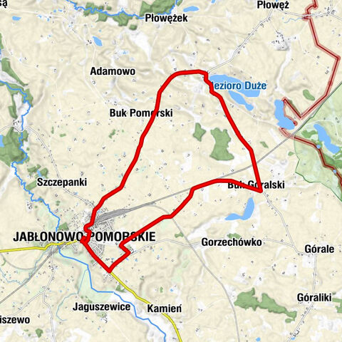 Jabłonowo Pomorskie - Madera - Koszary - Kościół pw. Chrystusa Króla i Matki Bożej Nieustającej Pomocy