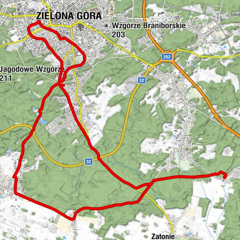 Sucha - Kościół pw. Świętego Marcina - Pierożek - Zielona Góra
