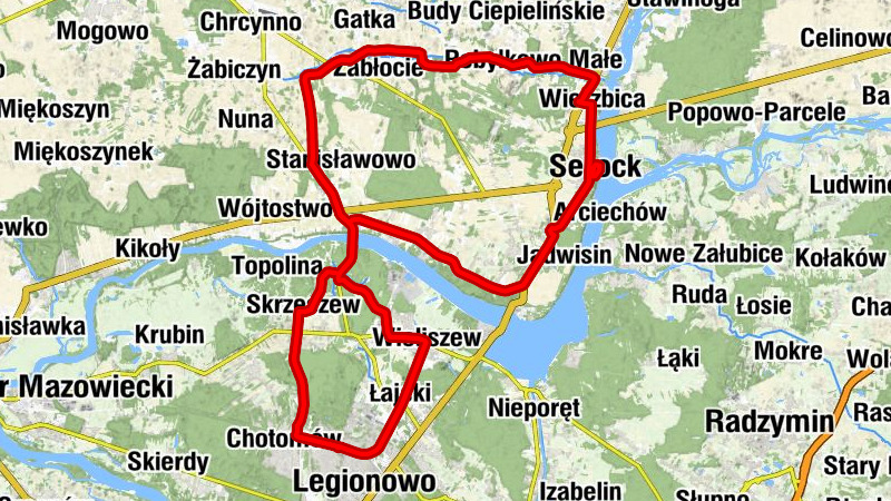Legionowo - Serock - kaplica cmentarna - Przystanek