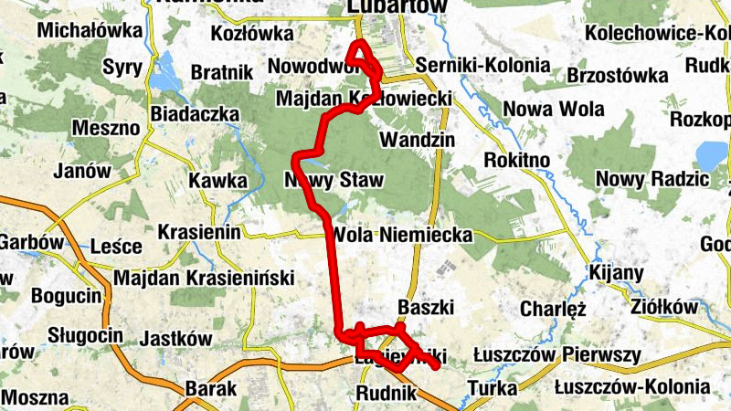 Kolonia Pliszczyn - Ciecierzyn - Dys - Kościół pw. Świętego Jana Chrzciciela