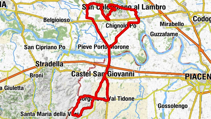 Miradolo Terme - Trattoria Righini - Chiesa di Sant'Antonio da Padova - Alle Grotte di Ares