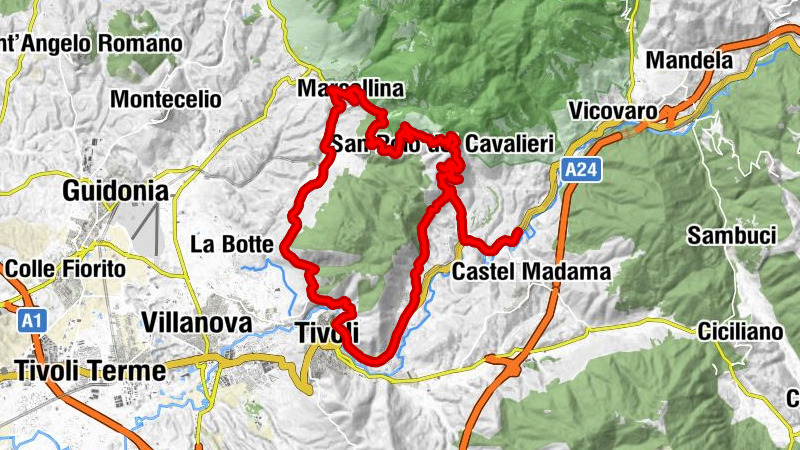 Castel Madama - Tivoli - Sant'Antonio - La Madonnella