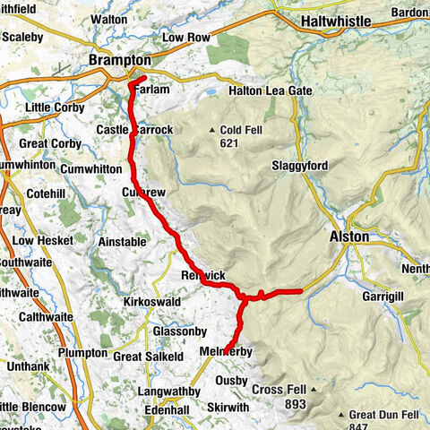 Brampton - Castle Carrock - Cumrew - Newbiggin