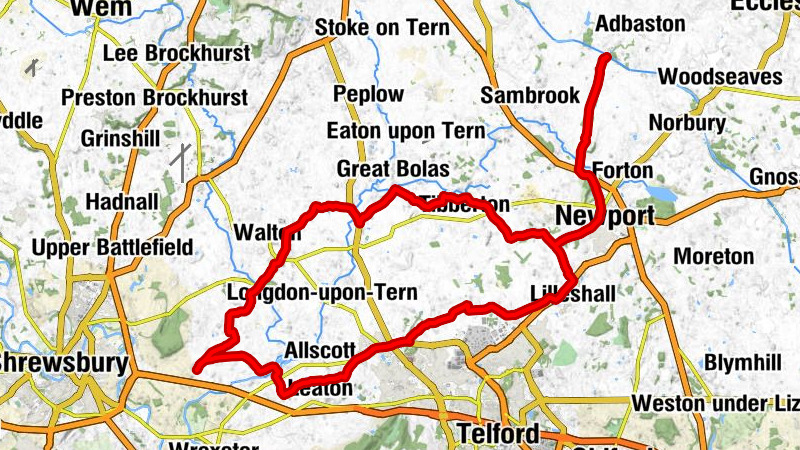 Chetwynd - All Hallows - St Michael & All Angels - St Peter, Wrockwardine