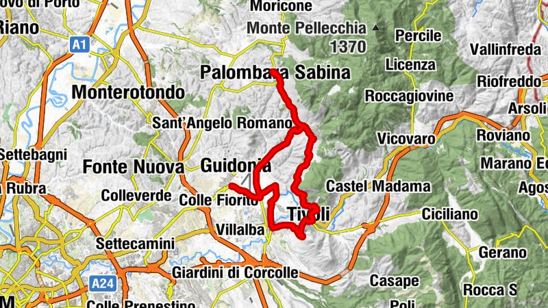 Palombara Sabina - L'Uliveto - San Luigi Gonzaga - Marube sushi