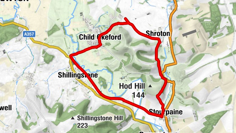 Child Okeford - Shroton - Stourpaine - Shillingstone