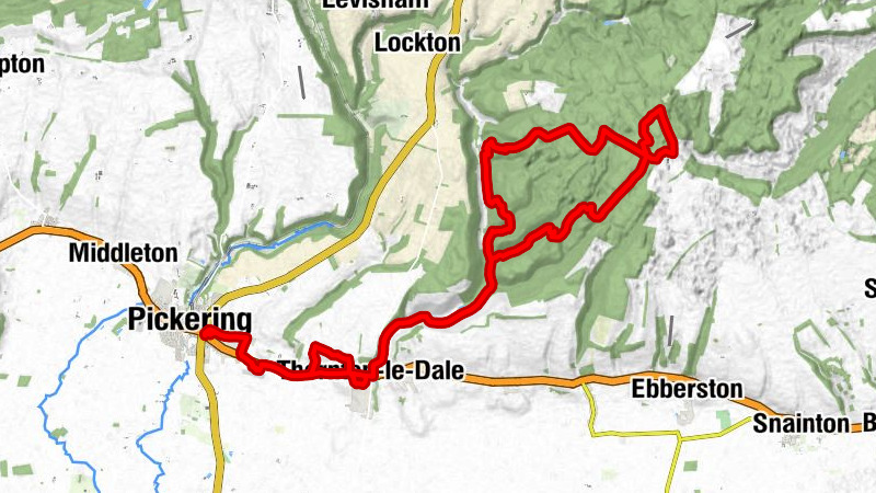 Pickering - Thornton-le-Dale - St Hilda - Ellerburn