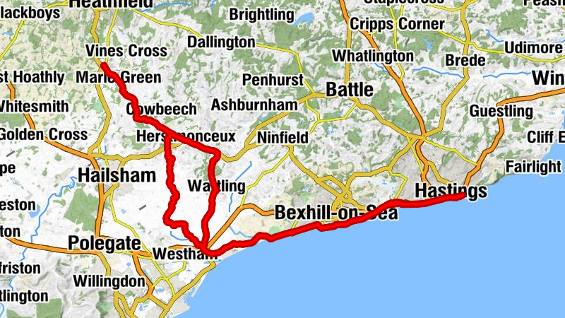 Horam Chapel - Galley Hill - Little Galley Hill - St Mary Magdalene