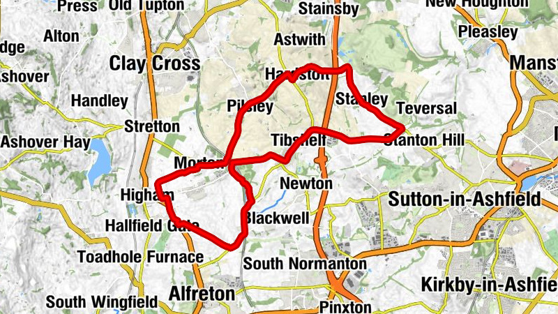 Blackwell - Westhouses Primitive Methodist Church - St John the Baptist - Shirland