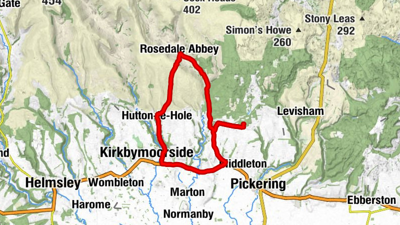 Cropton - Wrelton - Keldholme