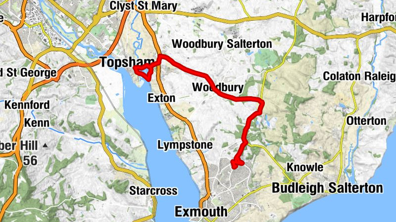 Exmouth - Woodbury - The Green Door - Topsham