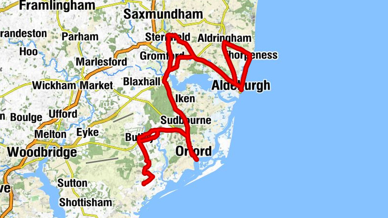 Boyton - Boyton Mission - St Bartholomew, Orford - St John the Baptist, Snape
