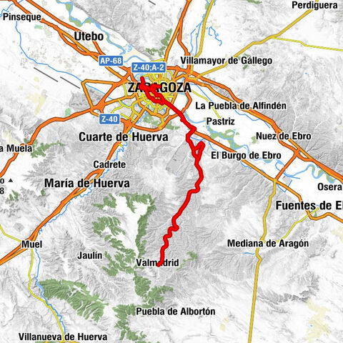 Zaragoza-Delicias - Iglesia de San Juan de los Panetes - Iglesia de Nuestra Señora del Carmen - Iglesia de Nuestra Señora de la Asunción
