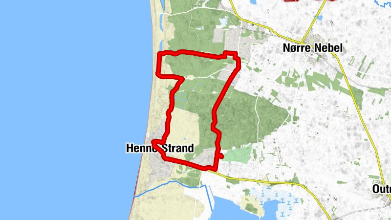 Henne - Tuttesbjerg - Il Mandolino - Strandgården Henne