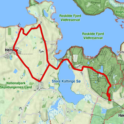 Roskilde - Risgårde - Herslev - Kattinge