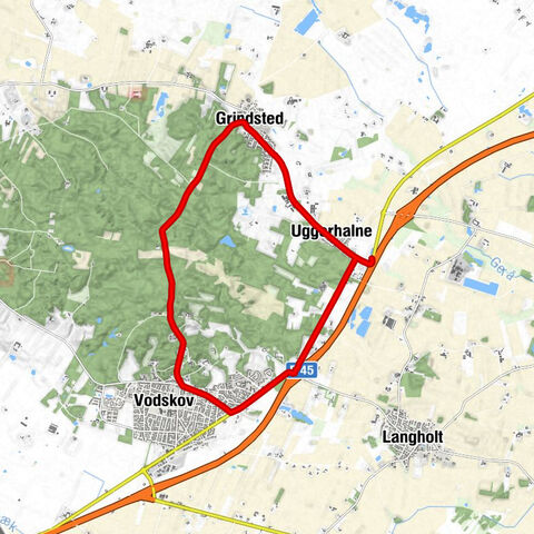 Aalborg Kommune - Uggerhalne - Grindsted - Vodskov