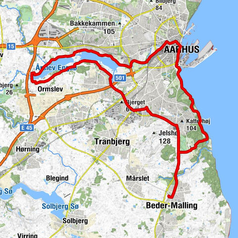 Beder-Malling - Saralystkirken - Haven - Aarhus