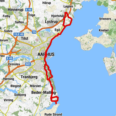Skødstrup - Ridder Palles Høj - Katterhøj - Frederikskirken