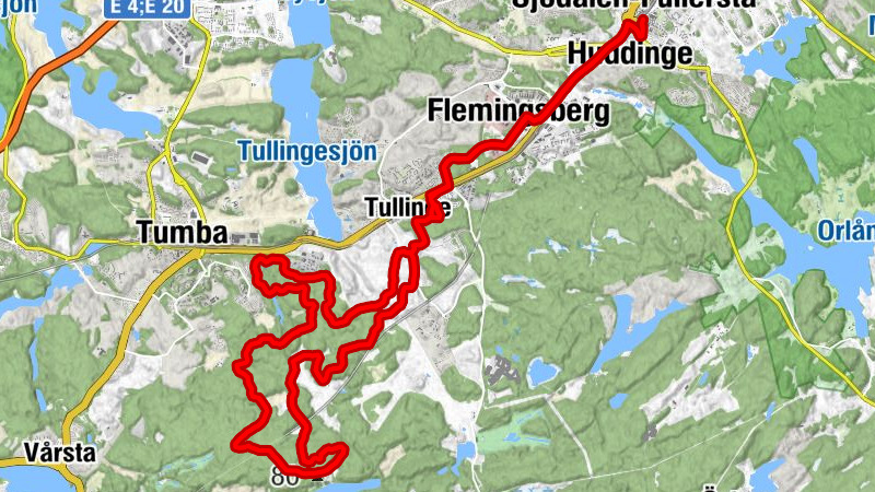 Huddinge - Sjödalen-Fullersta - Flemingsberg