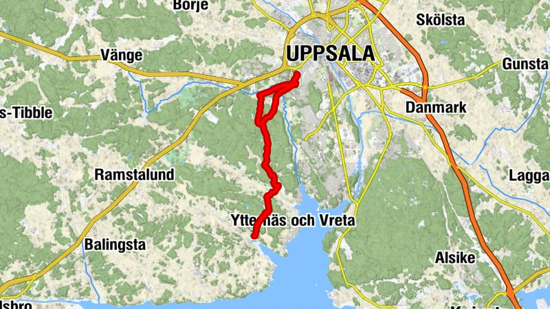 Uppsala - Ekeby - Hällen - Asplunda