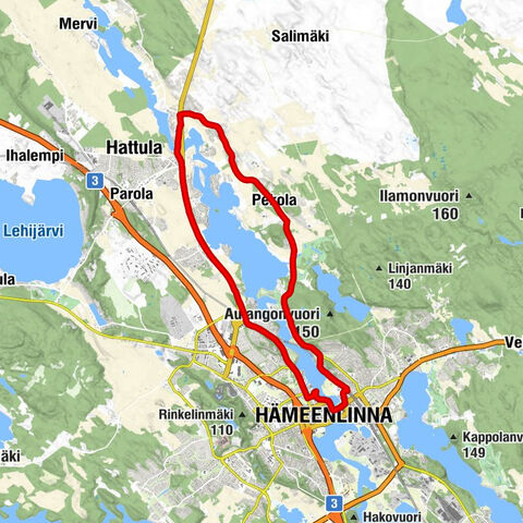 Hämeenlinna - Asemanranta - Hattula