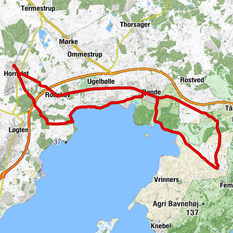 Hornslet - Havhusene - Gammel Løgten Strandkro