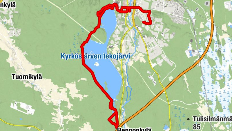 Pajuluoma - Hallila - Seinäjoki