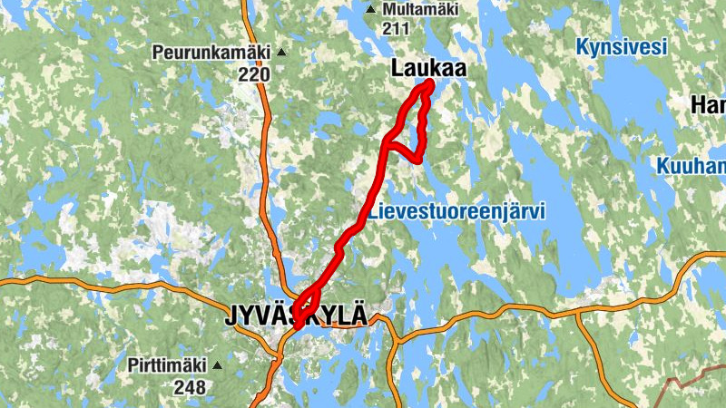 Jyväskylä - River Jyväskylä - Leppävesi