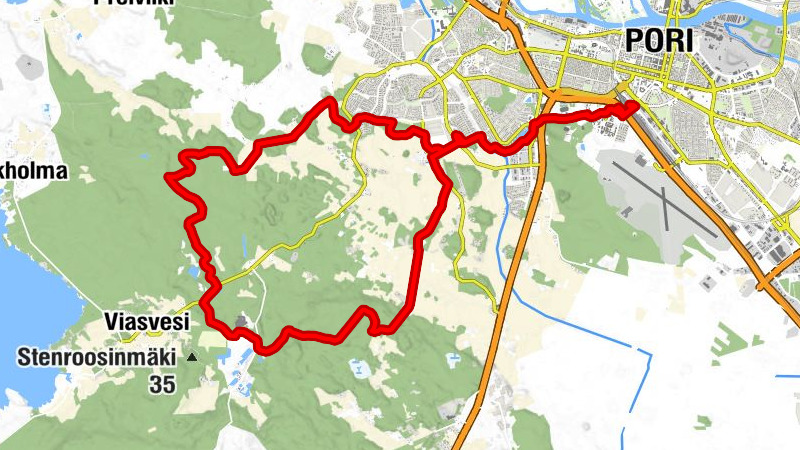 Pori - Tiilimäki - Tervamäki