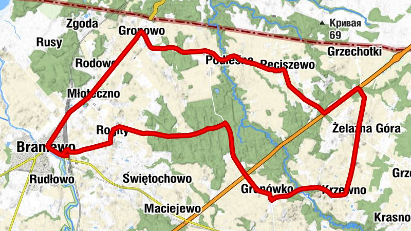 Cerkiew Świętej Trójcy - Kościół pw. Świętego Antoniego - Kościół pw. Błogosławionej Reginy Protmann - Braniewo