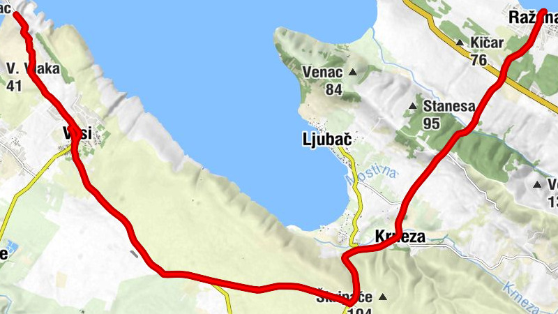 Crkva Gospe od Ružarija - Ražanac - Mataci - Krneza