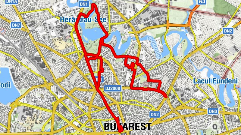 Obor - Biserica Ortodoxă Sfântul Vasile cel Mare - Victoria - Biserica Ortodoxă "Sfântul Nicolae Tabacu" - Biserica Ortodoxă Sfântul Nicolae