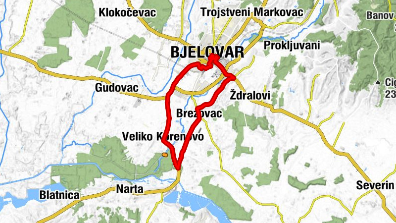 Bjelovar - Bakačevo naselje - Crkva Vavedenja Presvete Bogorodice