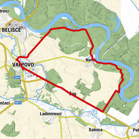 Valpovo - Zeleni brijeg - Nard - crkva svetog Bartola