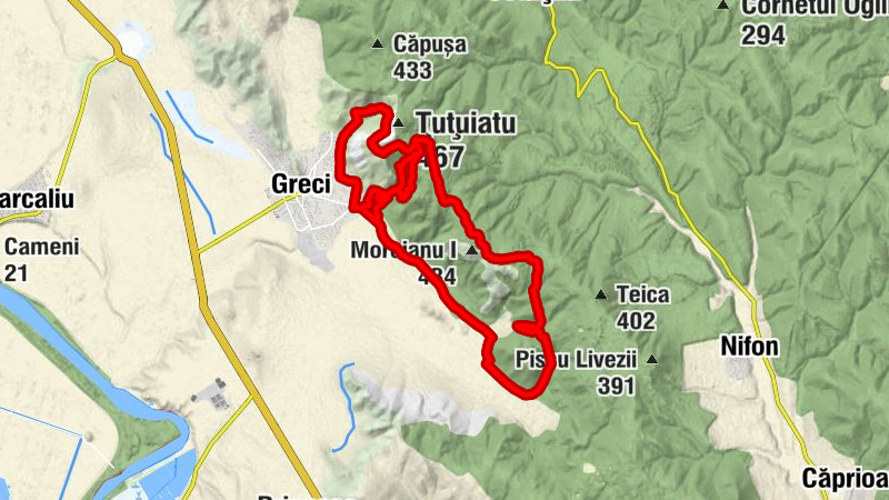 Greci - Șaua Carabalu - Carabalu - Moroianu II